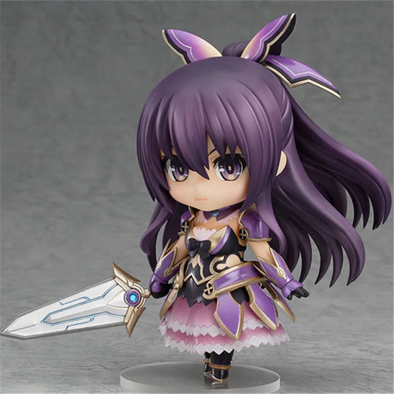 Аниме Рисунок Симпатичные " Nendoroid Дата живой Yatogami tohka ПВХ фигурку Модель Коллекция кукла Детские игрушки#354