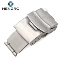 stainless steel watch buckle 18 20 22 24mm men watch band strap silver insurance deployment clasp watchbands accessories