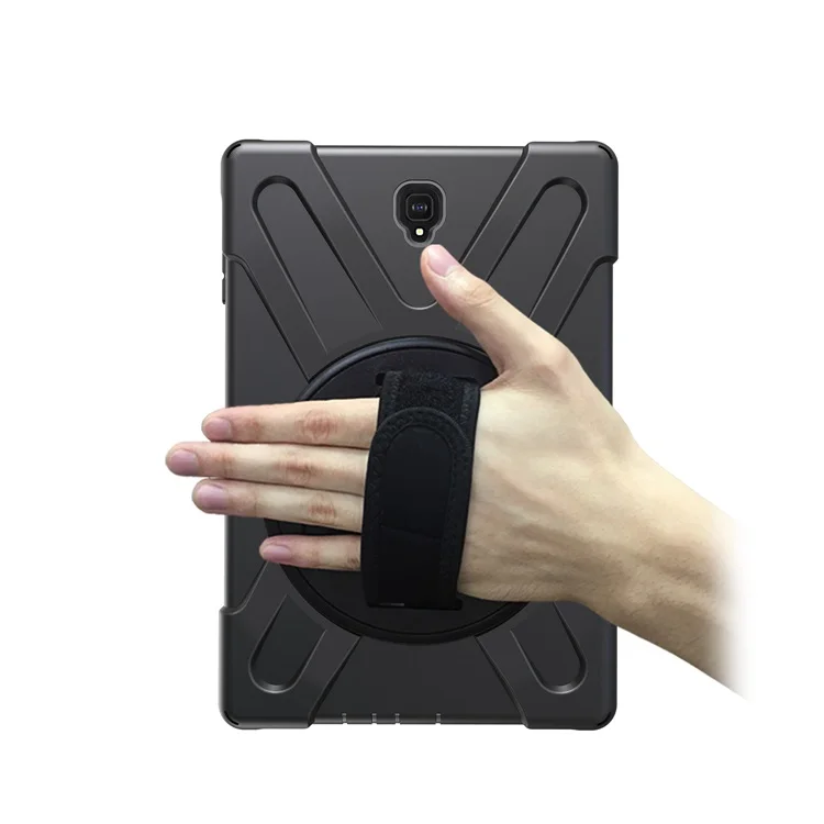 Black kickstand Ударопрочный ударопрочный сверхпрочный бронированный чехол для samsung Galaxy Tab S4 10,5 дюймов Чехол выпуск модель T830 T835 T837 - Цвет: Black kickstand