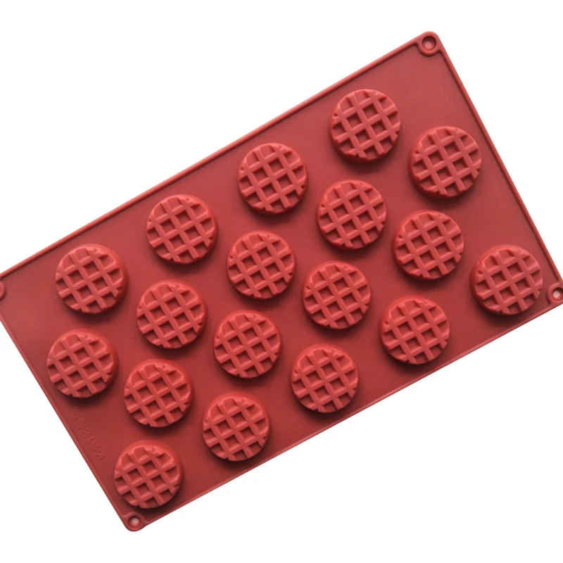 Практичный вафельный формы силиконовая форма для выпечки тортов DIY Fondant