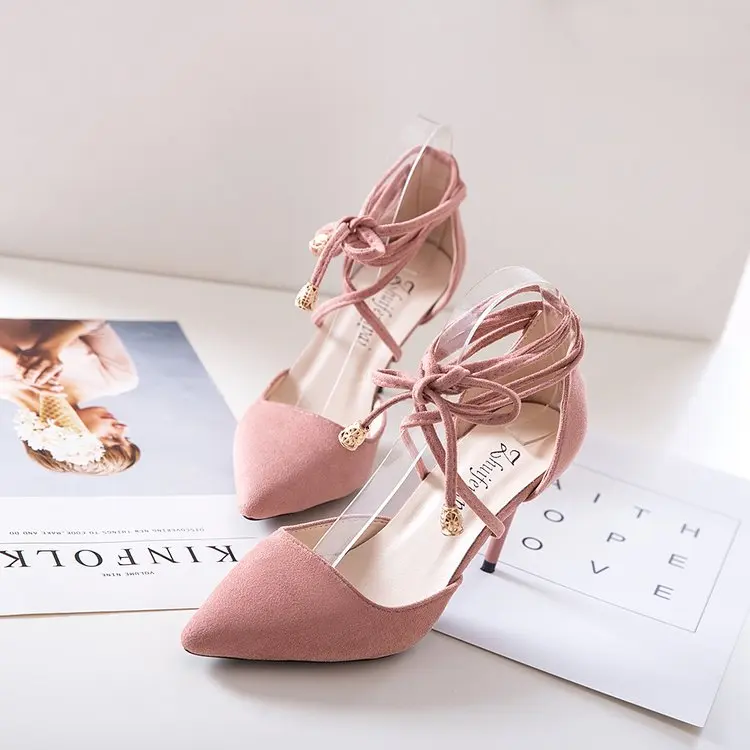 2019 г. Sandalias Femeninas/высокие сандалии женская обувь с перекрестной шнуровкой на
