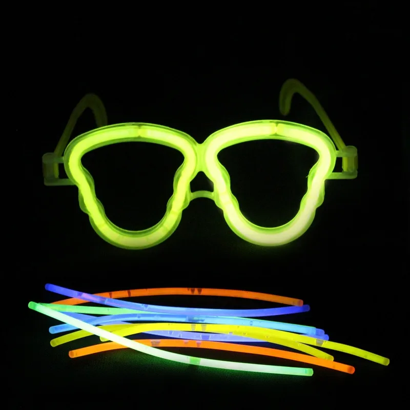 100 шт. 8 &quotМикс свечение палочки светильник ожерелье Вокальный концерт