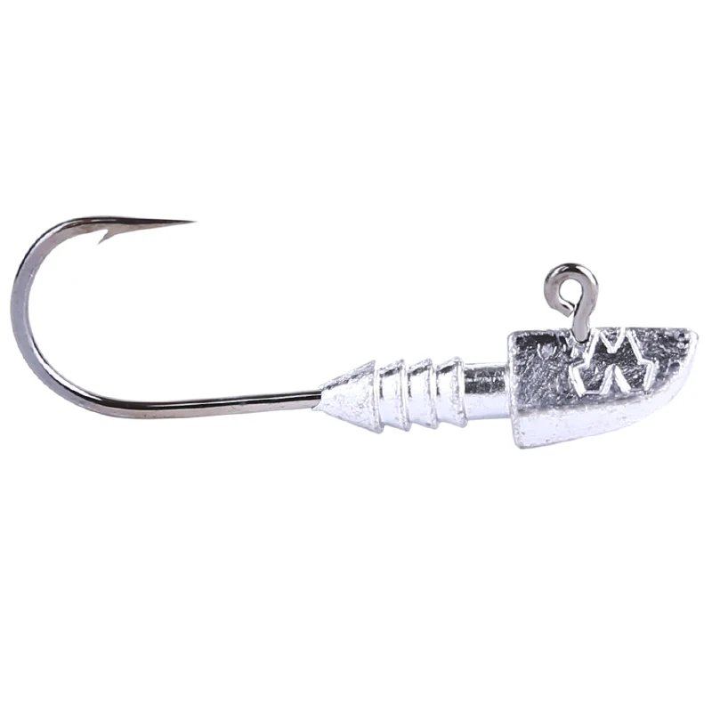 Mustad Крючки для рыбалки JH32833 крючок с свинцовой головкой из высокоуглеродистой