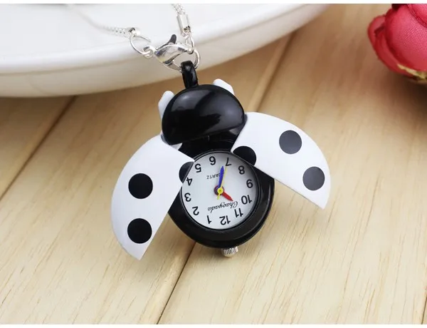 Горячие Популярные Смешанные оптом 10 шт./лот цвет ожерелье с божьей коровкой