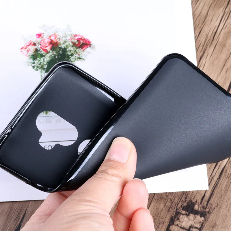 Матовый чехол Alcatel 3X мягкий силиконовый для телефона 3 X 5058i 5058 Alcatel3X 360 защитный |