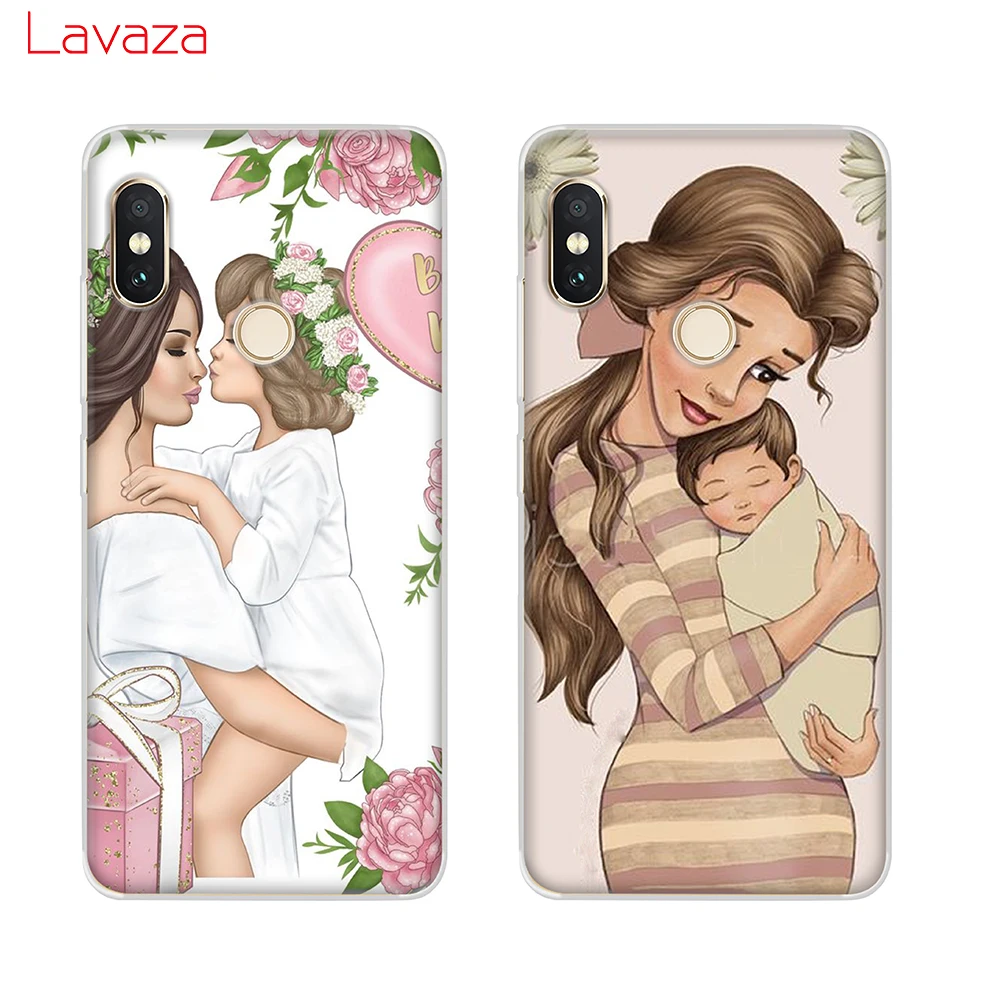 Жесткий чехол для телефона Lavaza Mom and Baby Huawei P30 Pro Lite Nova 3 3i Honor 8 9 10 7A