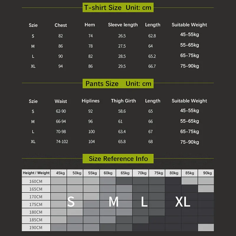 A-path Mens Running T-Shirts Pants Sport Suit for Fitness Jogging Tights Yoga Set Men Gymnastic Unitards Sports Clothing | Спорт и