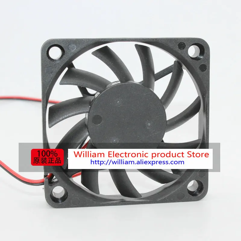 Новый оригинальный бесшумный охлаждающий вентилятор FONSONING PL61B12L DC 12 В 0 11a 60*60*10 мм 6