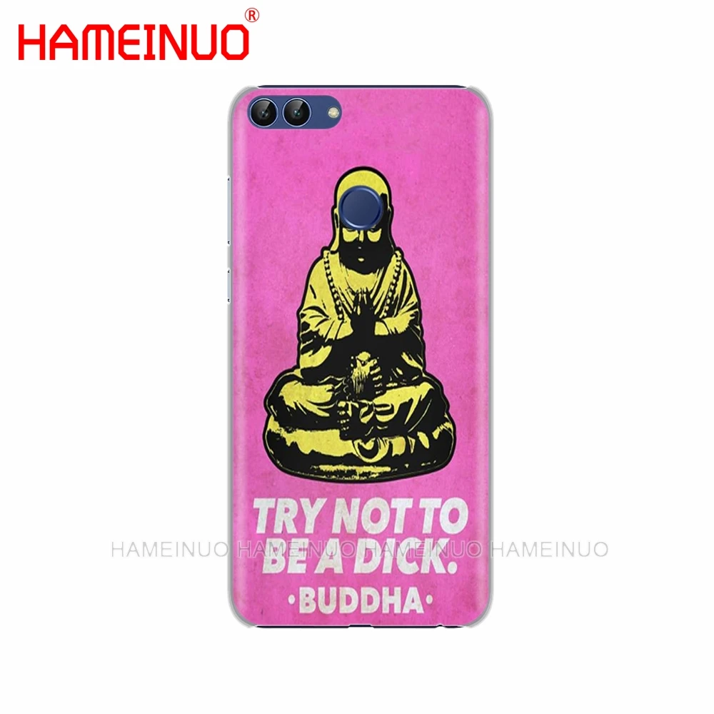 HAMEINUO Будда budha сотовый телефон чехол для huawei Honor 7C Y5 Y625 Y635 Y6 Y7 Y9 2017 2018 Prime PRO |