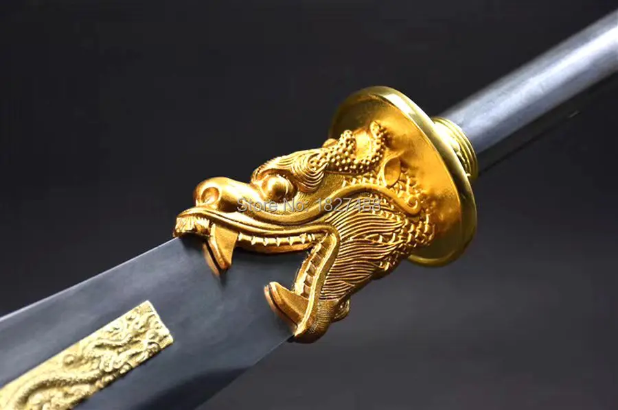 Китайский KungFu Broadsword WuShu Dao Sword острый 1095 лезвие из высокоуглеродистой