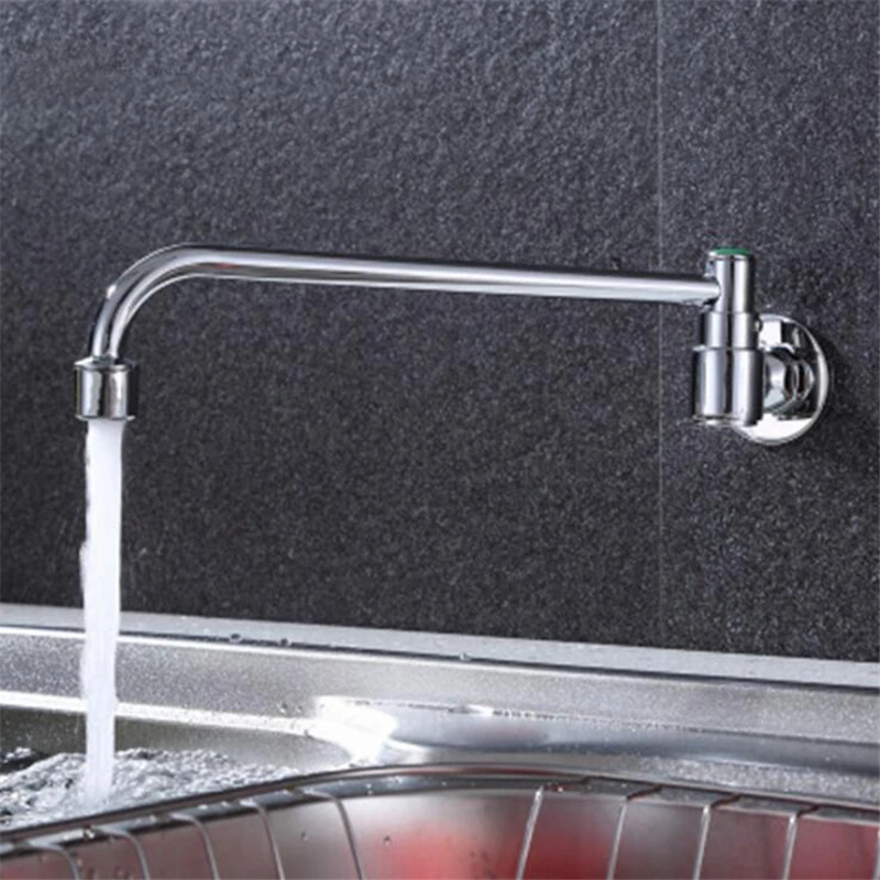 

Hotel Counter Semi-automatic Sink Faucet Wall Mounted Single Cold Faucet Tap Bathroom Mixer Tap Faucet Kitchen Accessories