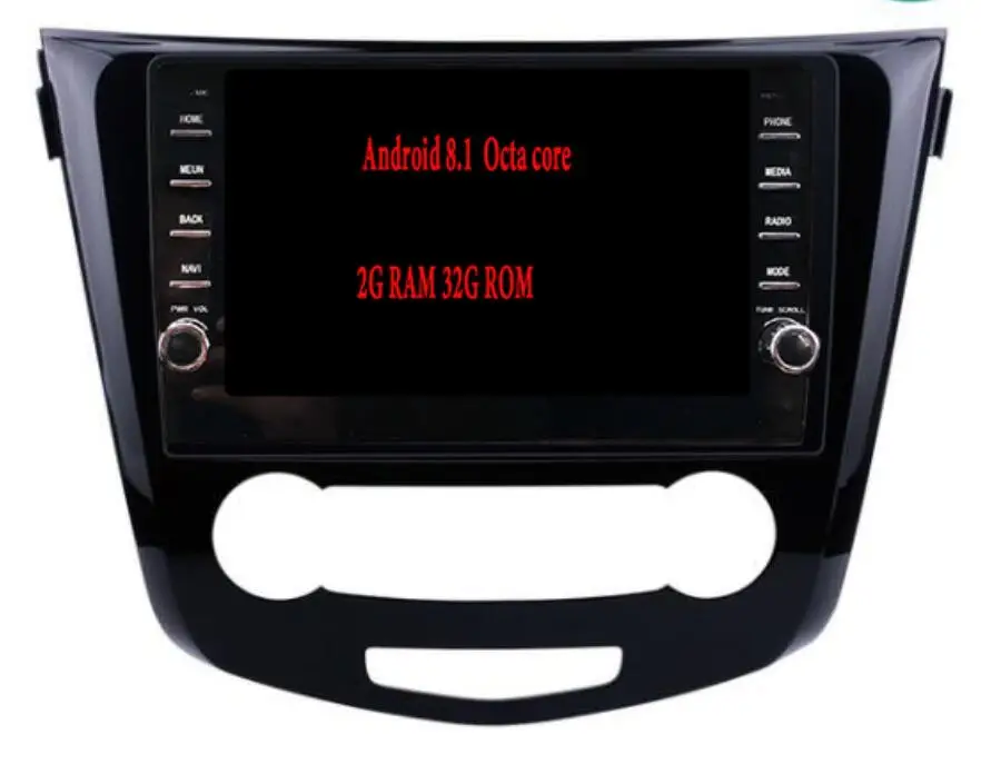Автомобильный Радио Мультимедиа DVD видео плеер навигация gps Android 9,0 4G для Nissan X-Trail XTrail T32 T31 Qashqai J11 J10 2013 - Цвет: 8.1 2G-32G 8 Core