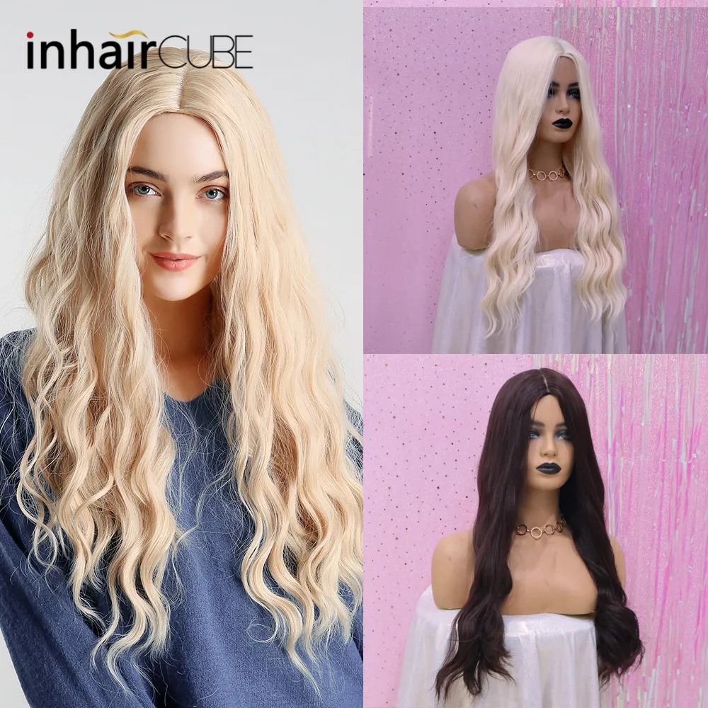 Inhair Cube 26 &quotочаровательные длинные волнистые волосы синтетические парики