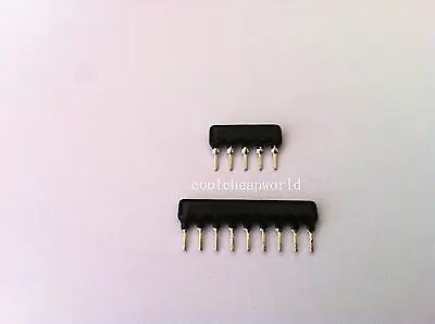 

200pcs Commoned Resistor Network 470 Ohm 470 R 9 PIN 5 A09-471 2.54mm
