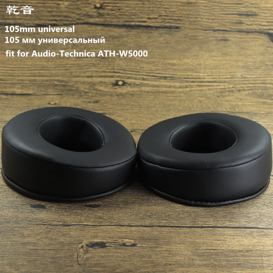 1 Pair 105MM Replacement Soft Sheepskin Protein Foam Ear Pads Cushions for Audio-Technica ATH-W5000 Headphones High Quality 1.15 |