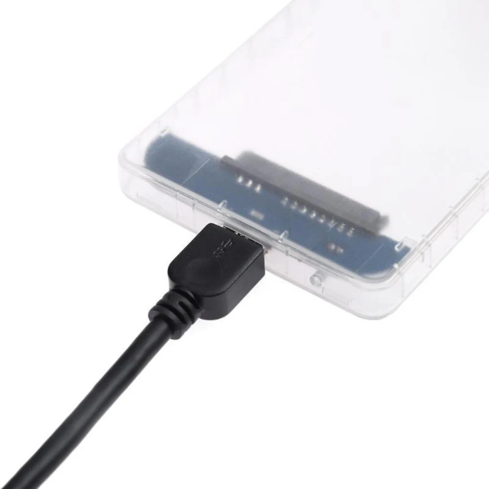 2019 Новый Прозрачный чехол для SSD HDD 5 Гбит/с USB 3 0 на SATA адаптер внешний жесткий диск