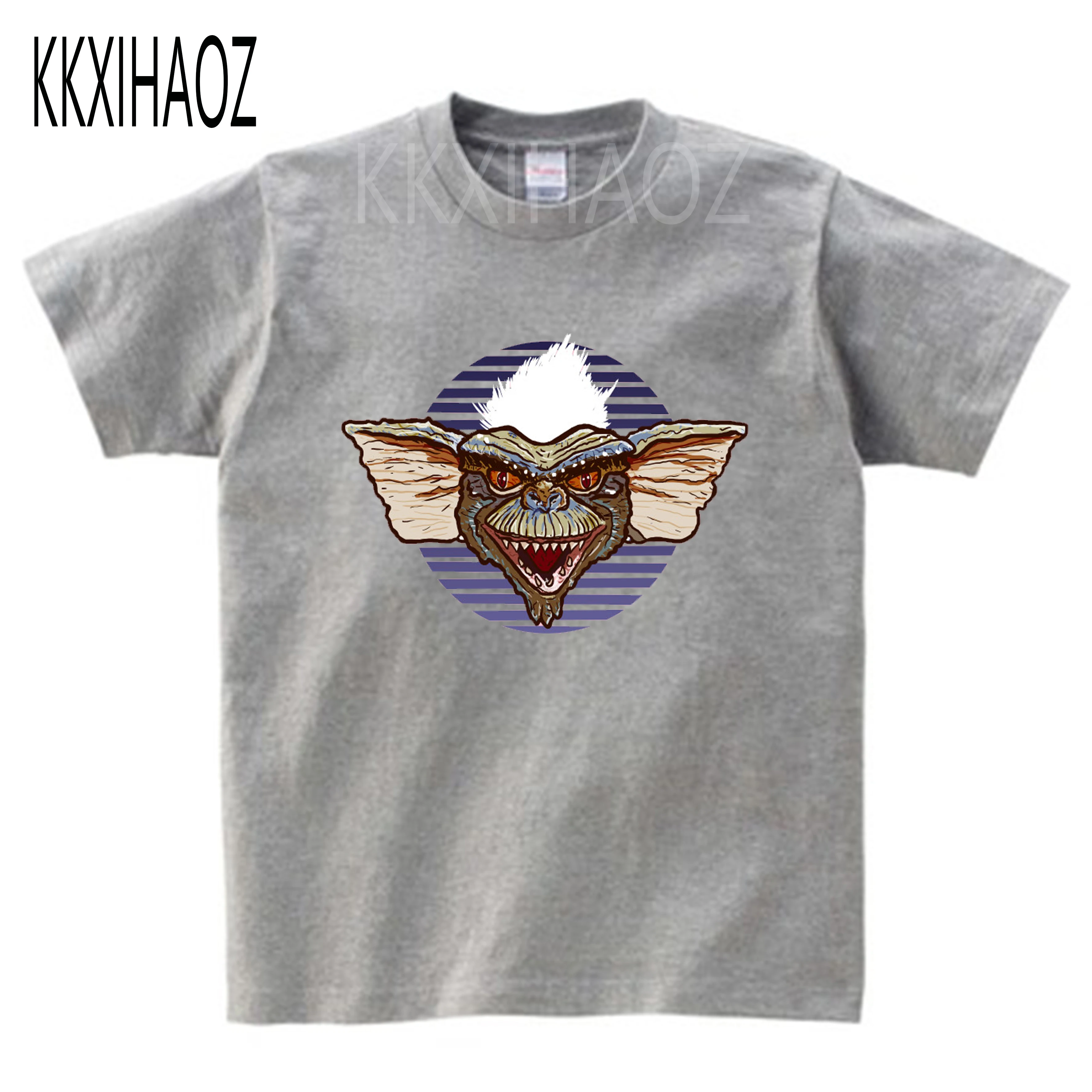 Милая Забавная детская футболка Gremlins Gizmo топы с короткими рукавами для маленьких