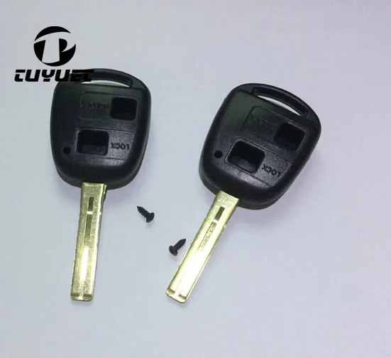 Корпус дистанционного ключа с 2 кнопками для Toyota TOY48 (короткий) Blade 40 мм |