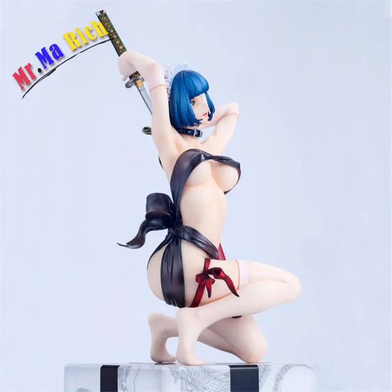 2 цвета японского аниме фигурки великие Стражи Ryomou Shimei Ikkitousen 25 см Модель ПВХ