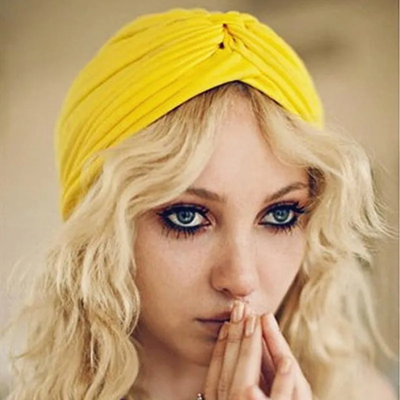 Для женщин тюрбан Шапки Индия Шапка Тюрбан теплые вкладышей сна шапка шапки-бини