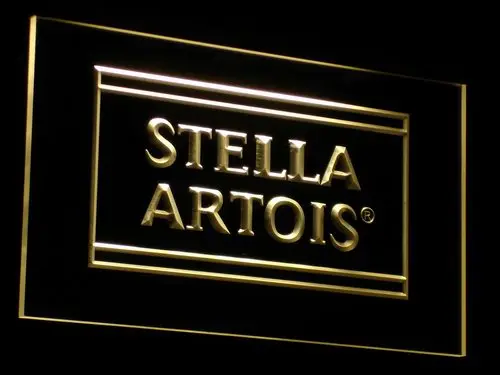 A103 Stella Artois пивной винтажный светодиодный неоновый светильник с выключателем