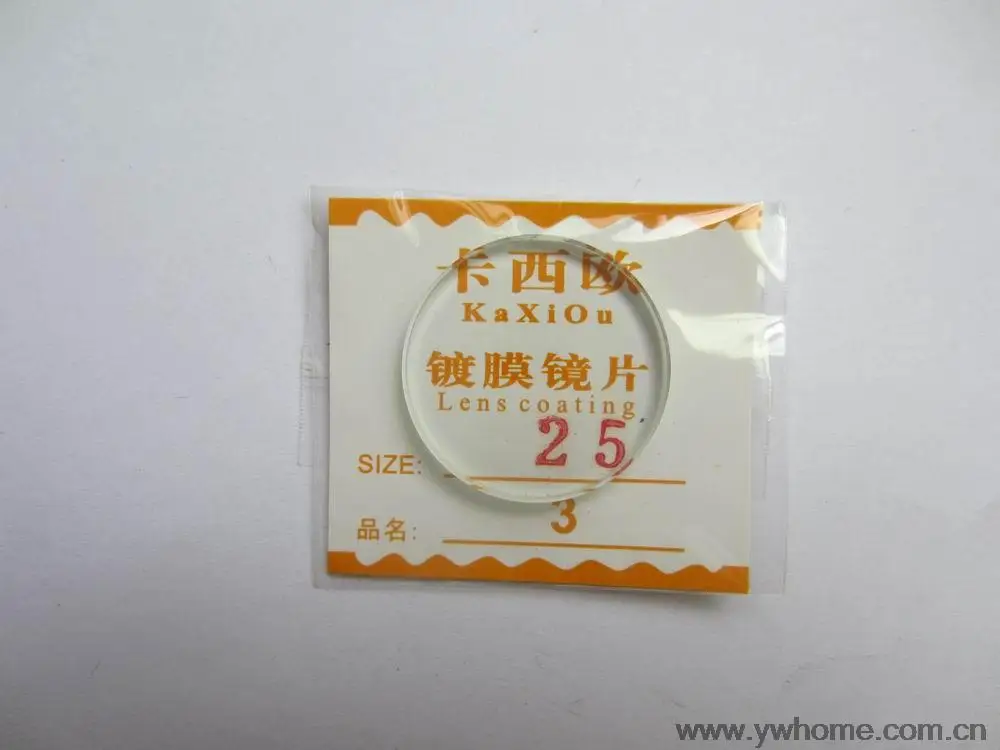 

25mm New flat glass watch crystal diameter 25 mm Thick 3.0mm