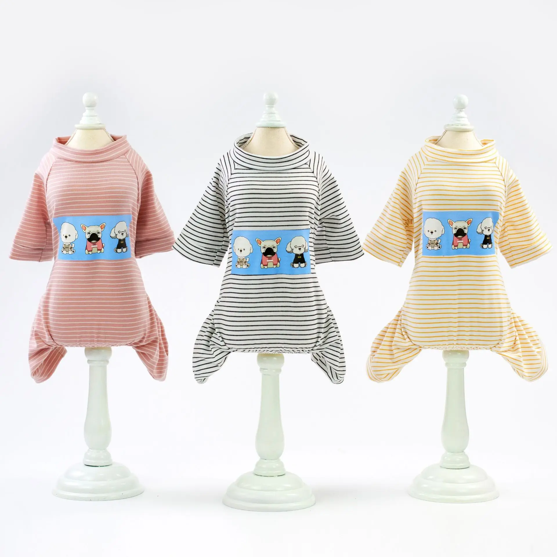 Собака Одежда для маленьких собак кошек Onesie мягкие собачья Пижама хлопок
