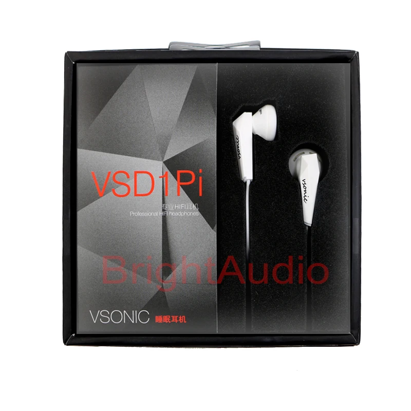 Наушники VSONIC VSD1Pi Sleep с Hi Fi микрофоном портативные наушники линейным