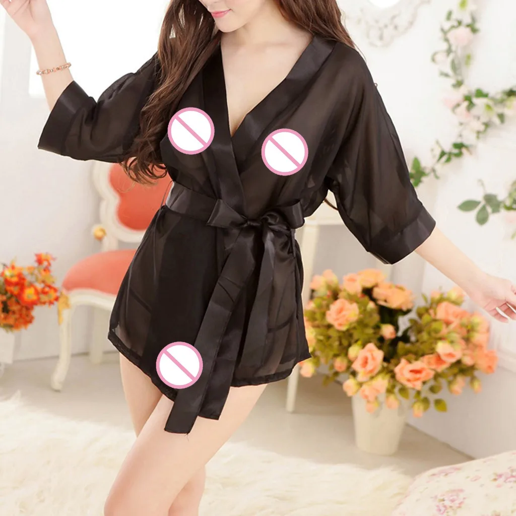 Женское сексуальное нижнее белье без косточек Babydoll боди Ночное соблазнительное