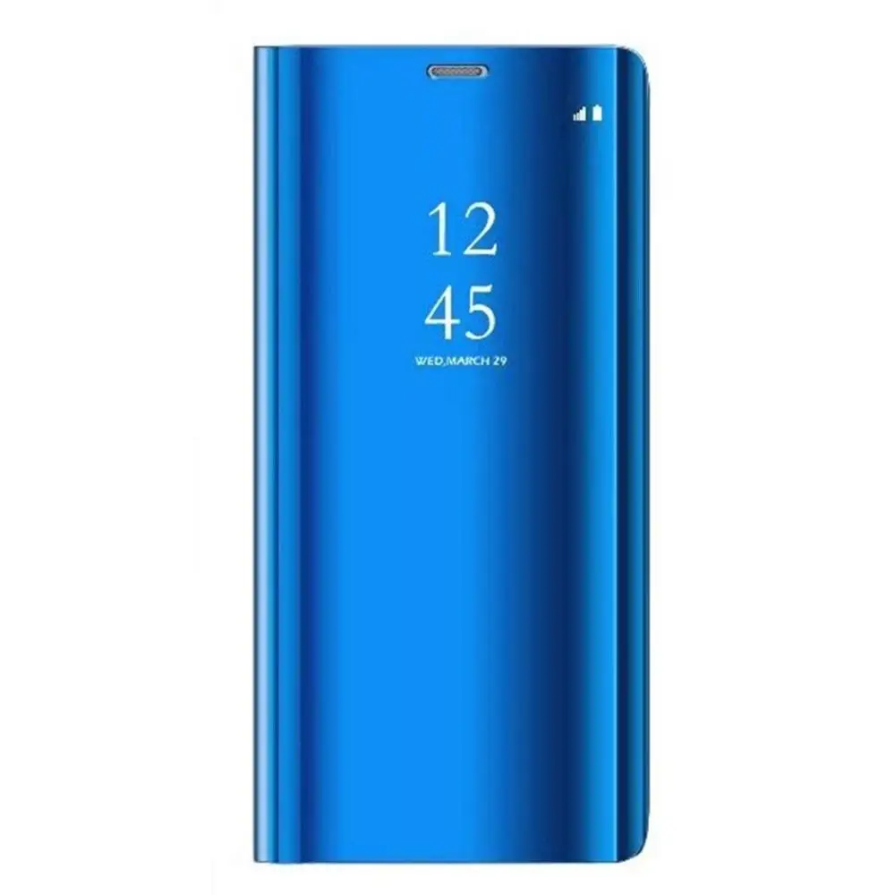 Зеркальный умный прозрачный флип-кейс с окошком для просмотра iPhone XR тонкий
