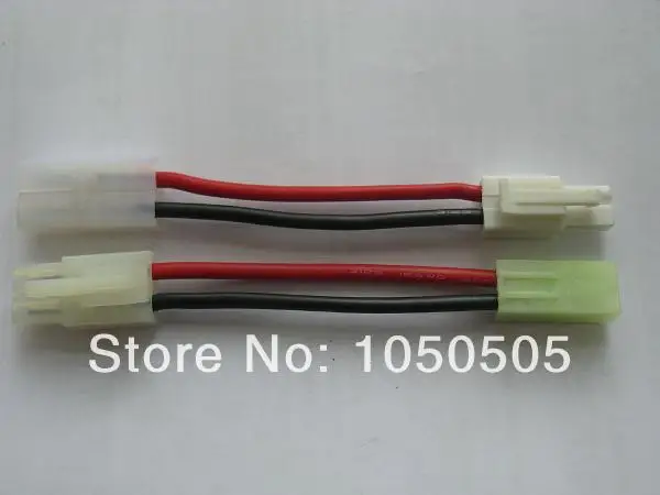 1 пара адаптер Tamiya кабели большой мужской и маленький женский 10 см длинный 16AWG