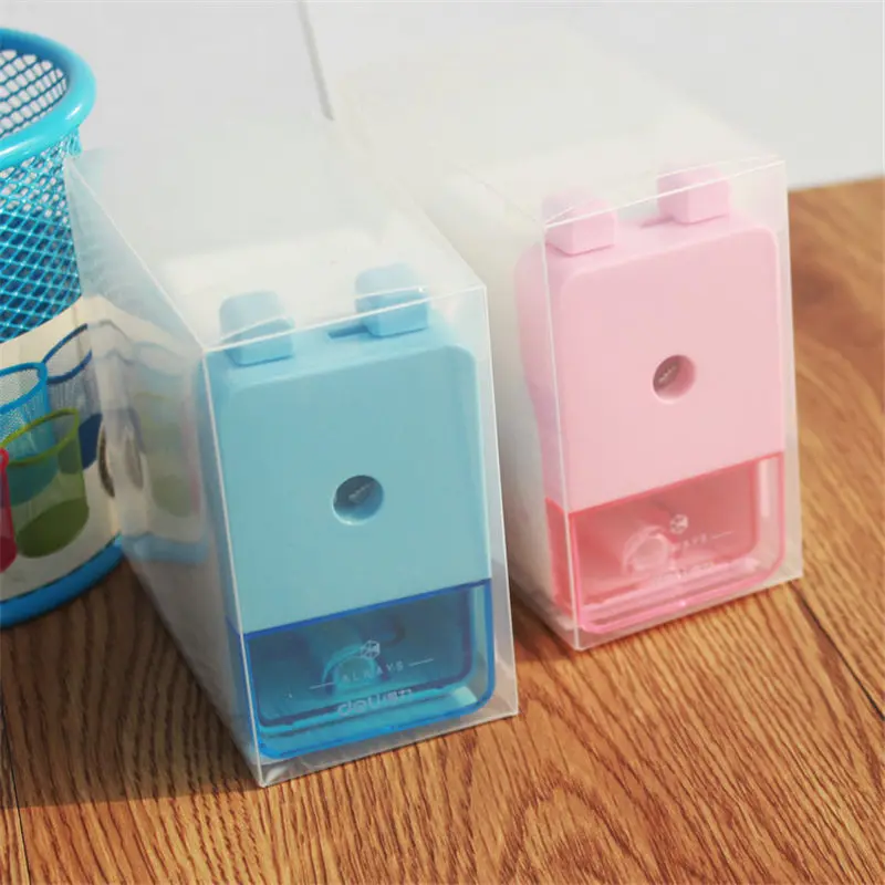 Coloffice Милая точилка для карандаша ручная карамельный цвет простой формы рукоятка