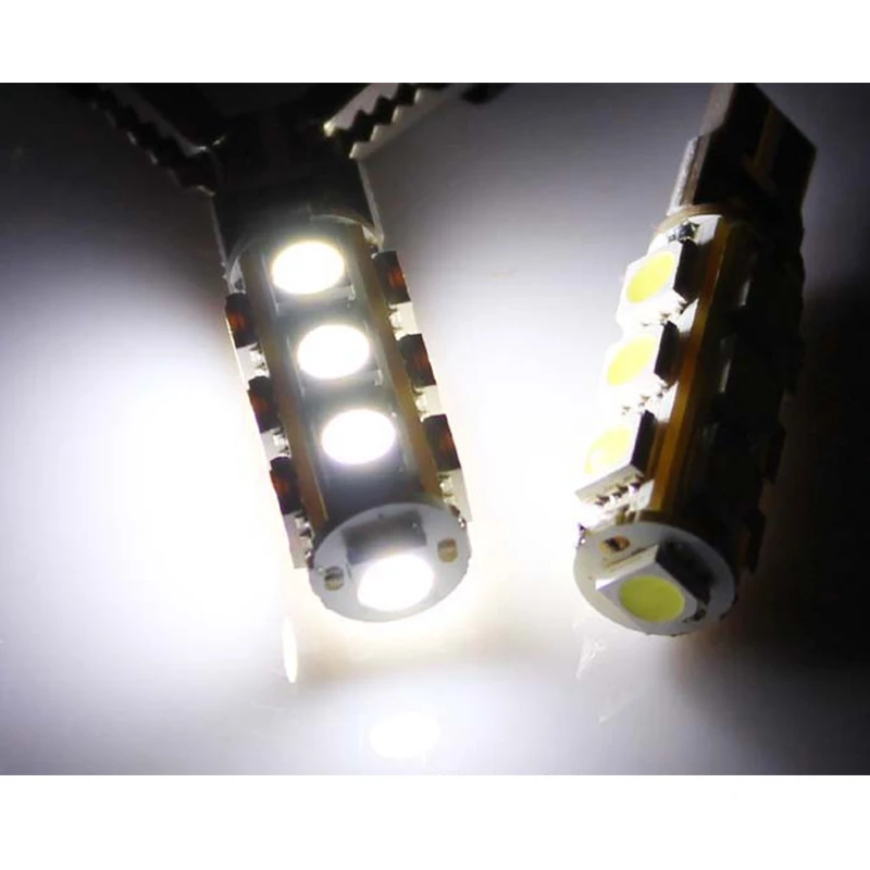 100 шт. 13 Smd Ba9s 5050 13smd белый Автомобильный светодиодный Габаритные фары авто