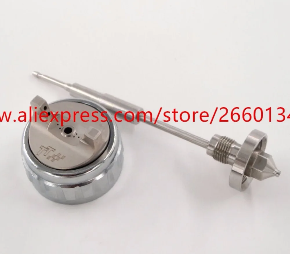 Wholesale and retail HVLP 1.3/1.4/1.8mm Needle,Nozzle and Flow cap Apply to GFG PRO and TT spray gunОптово-розничная HVLP 1.3 / 1.4 / 1.8mm Игла, Насадка и крышка потока Нанесите на распылитель GFG PRO и TT