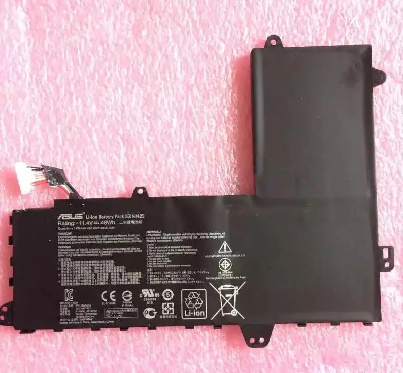 Новые оригинальные Батарея для ASUS E402M E402S E402MA R417MA B31N1425 11 4 V 48WH|Аккумуляторы