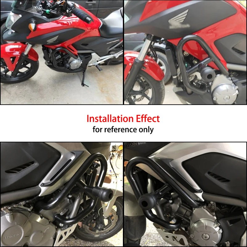 Для Honda NC700 NC750X NC750S 2012- защита двигателя мотоцикла защита от Краш бар протектор черный абсолютно