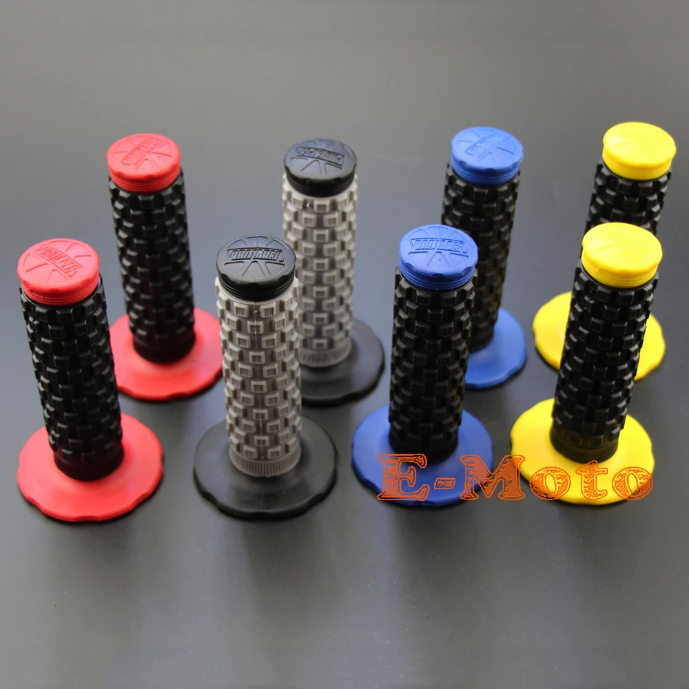 Сине серые ручки руля Pro конусные гелевые для мотоцикла 7/8 дюйма ручные protaper MX
