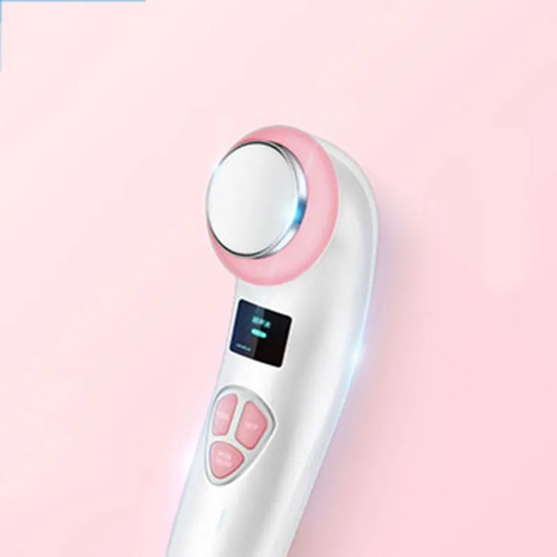 Kopen Intelligente Ultrasone Iontoplasis Gezichtsreiniger Huishoudelijke Gezichtsreiniger Lifting En Aanscherping Massager Beauty Instrument