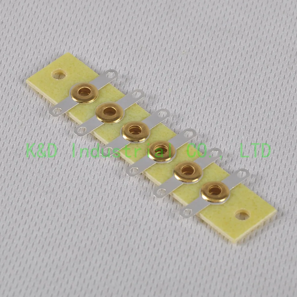 

4pcs Point to Point Terminal Strip Board 6 Plugs Guitar Tube Amplifier DIY