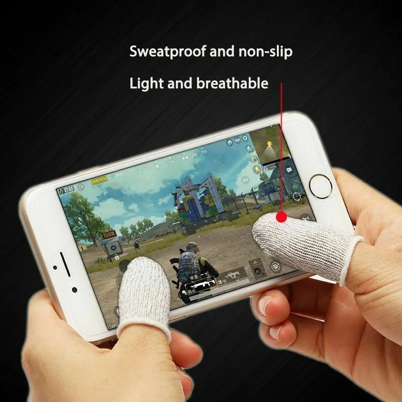 Недавно 10 шт Мобильный палец рукав чувствительный игровой контроллер Sweatproof Aim