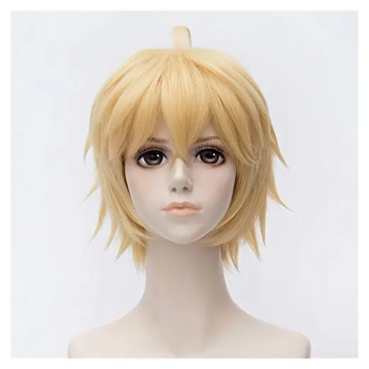 Ccutoo 1" Последний Серафим Hiiragi Shinya серый короткий синтетический парик для косплея Mitsuba Sangu Ферид Батори Шинья хиираги - Цвет: Hyakuya Mikaura