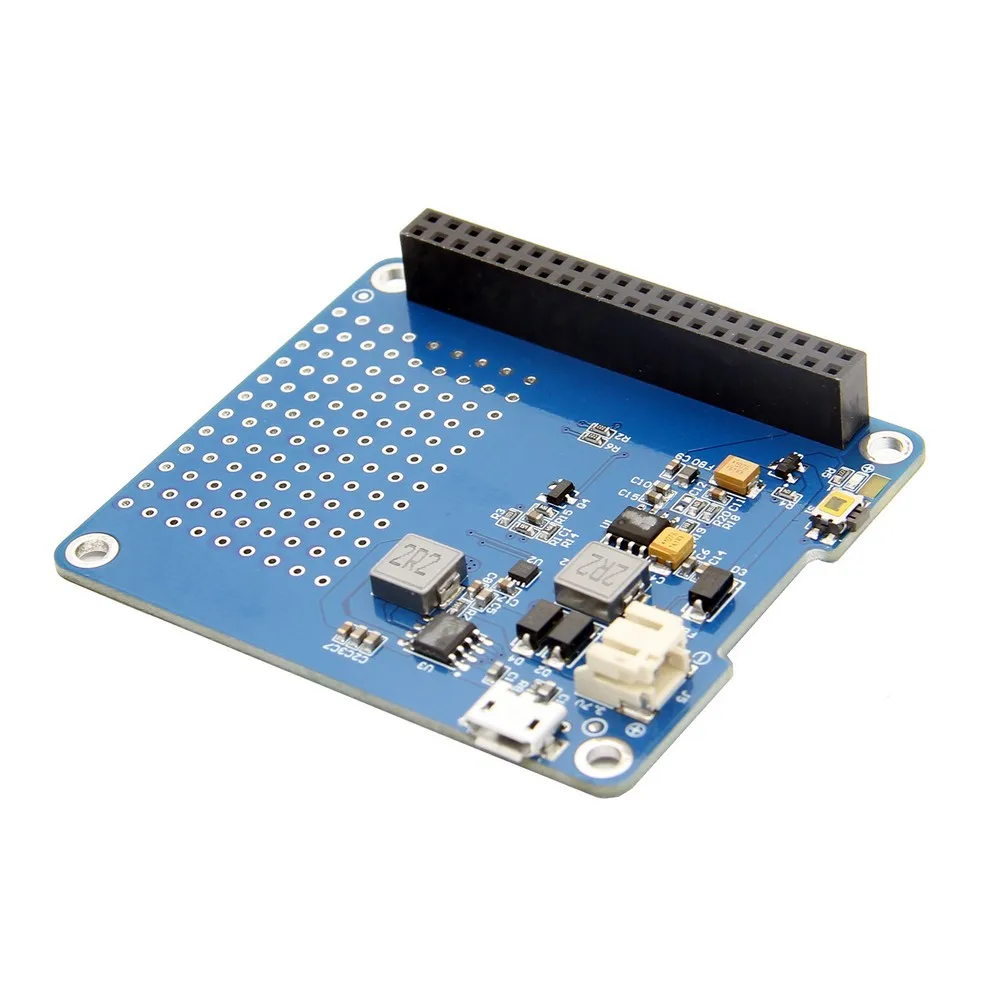 Плата расширения Raspberry Pi 3 B + HAT плата для литиевой батареи модуль модуля UPS plus / 3B/ 2B