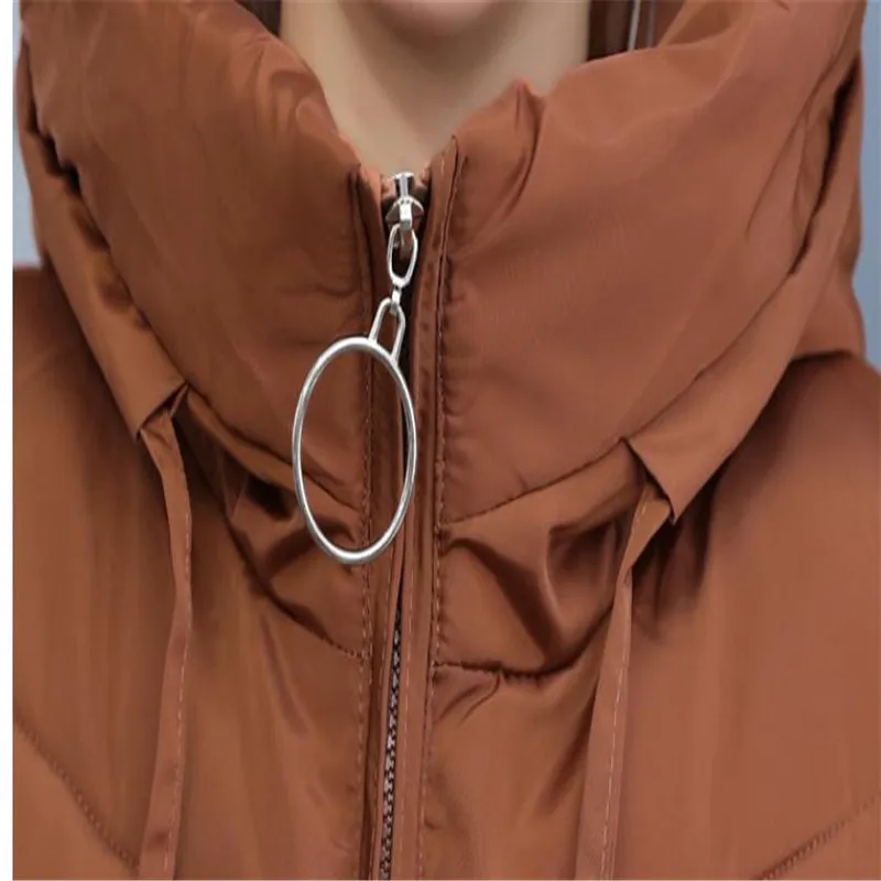 2018 New Winter Long Jacket Women Hooded Thicken Warm Female Plus Size 4XL Outerwear Parka Ladies Chaqueta FemininoCQ2566 | Женская