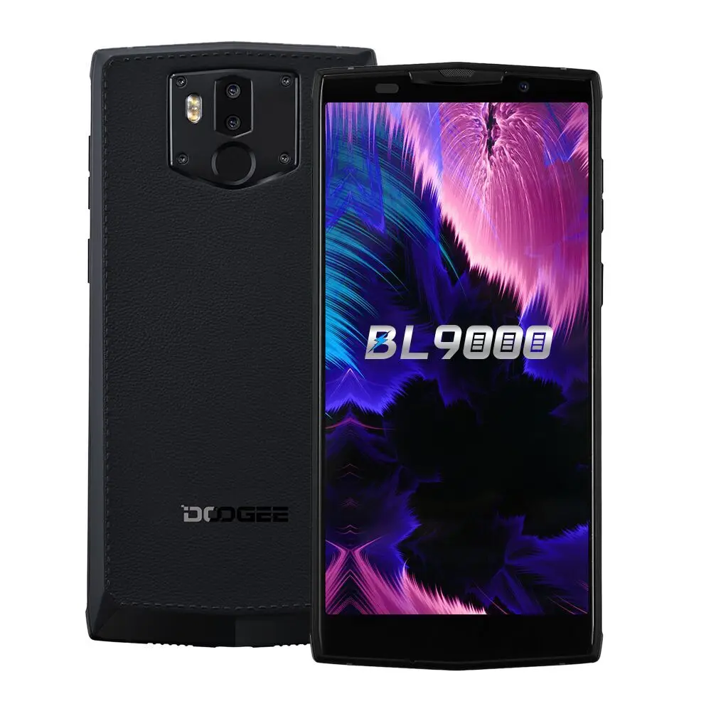 DOOGEE BL9000 смартфон с 5 99 дюймовым дисплеем восьмиядерным процессором MTK6763 ОЗУ 4 Гб 9000