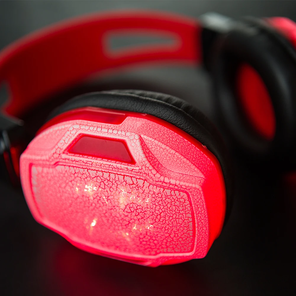 SOYTO SY833MV оригинальный Проводные Игровые наушники светодиодный светильник стерео