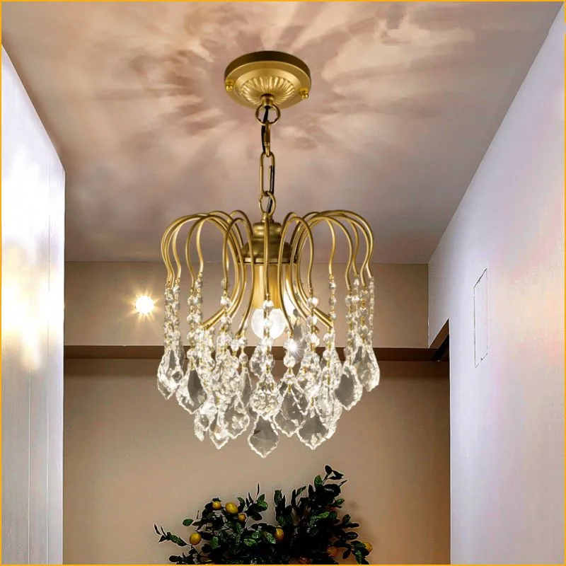 Современная хрустальная люстра осветительные приборы прозрачные хрустальные