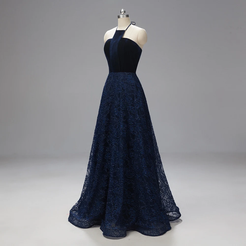 

A Line Evening Dress Vestido De Festa Prom Party Gowns Sexy Long Formal Evening Gown