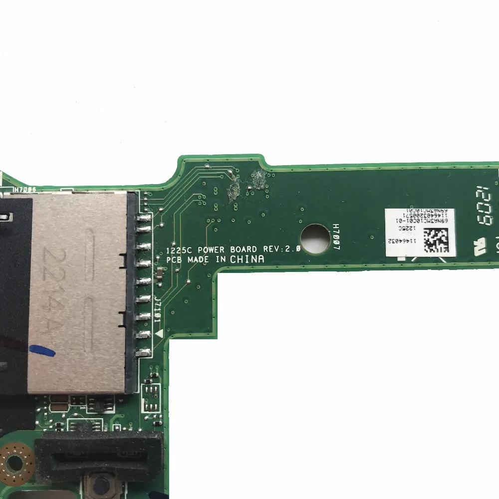 Оригинальная плата питания для Asus Eee PC 1225C кнопка переключения Vga sd ридер 100%