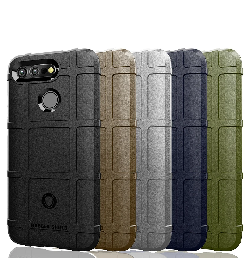 Rugged Armor For Huawei Mate 30 10 20 P30 Pro Lite Silicone Cover Honor V30 Nova 6E P Smart 2020 Fundas |