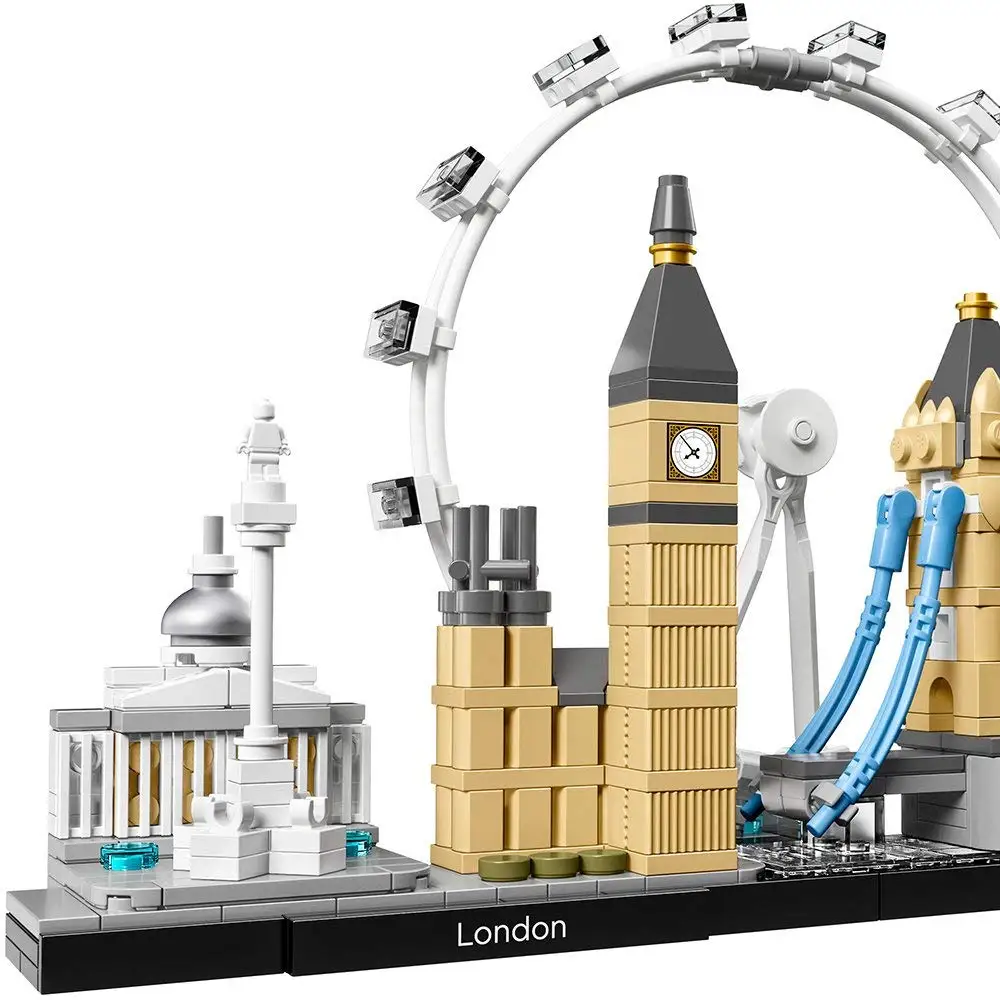 Bela Architecture London 21034 Skyline Building Blocks Set Kids DIY Bricks Toys для детей (468 шт.) | Игрушки и хобби